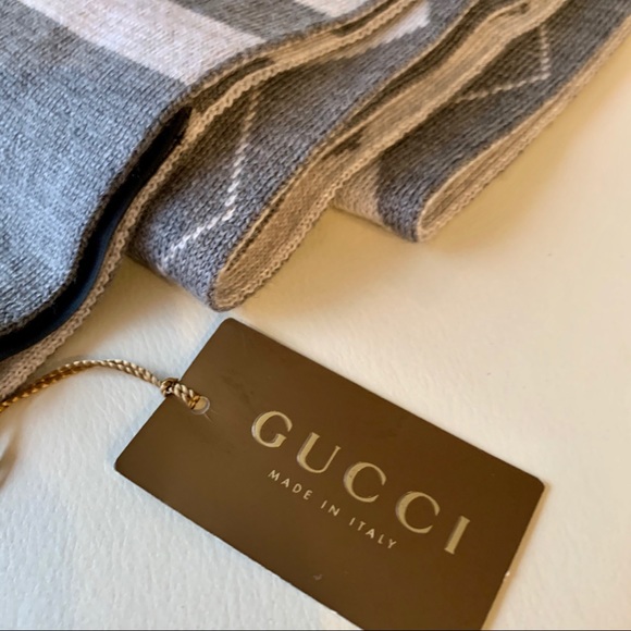 Gucci Other - NWT Gucci wool reversible scarf